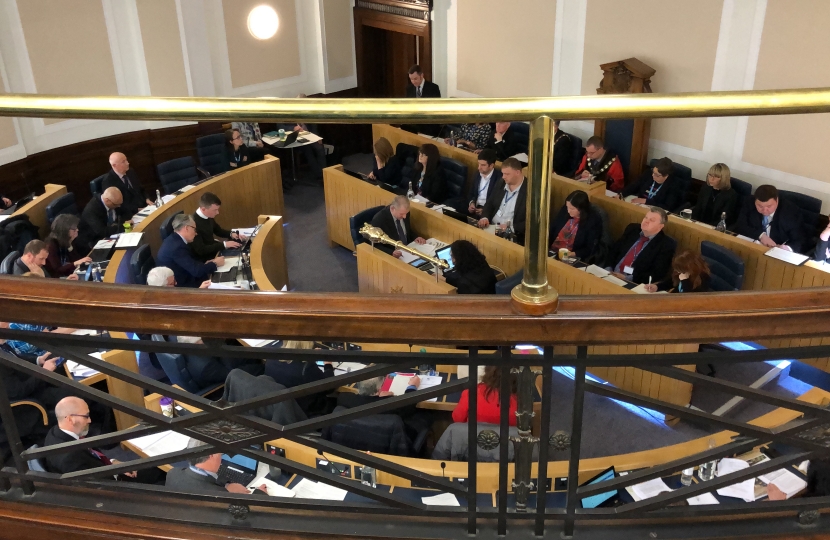 Council Chamber Trafford Town Hall