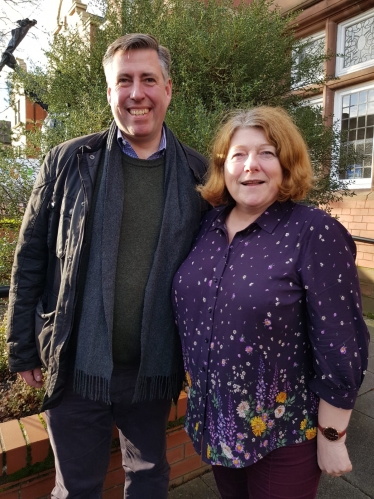 Sir Graham Brady MP and Cllr. Miss Linda Blackburn